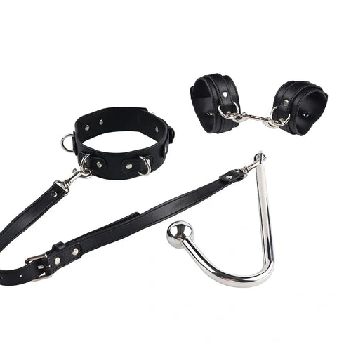 Anal Hooks Hook Elegant Collar Anal Cuffs 5334 and Beaded with 0120